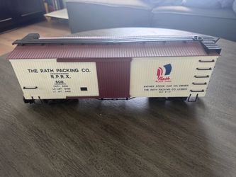 Rath Packing Co. Model Railroad Box Car OBO
