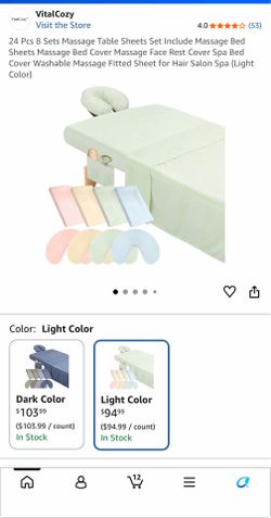Massage bed cover new $$60