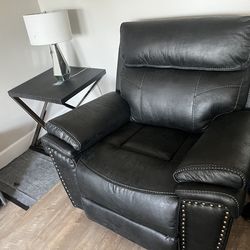 Reclining couch and chair