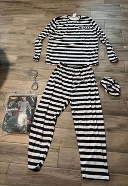 prisoner costume Halloween costume Size XL