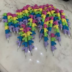 46 unicorn pencils! (Stackable!)