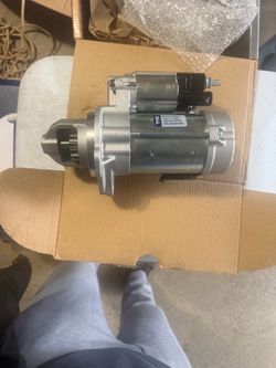 Brand new starter