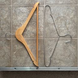 Hangers - Metal and Wood - FREE