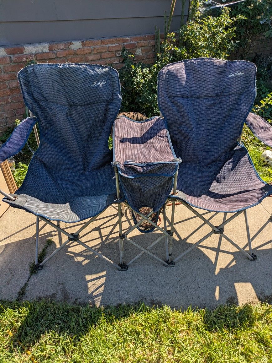 Double Folding Chairs