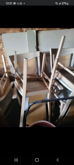 Six Dining Room Chairs