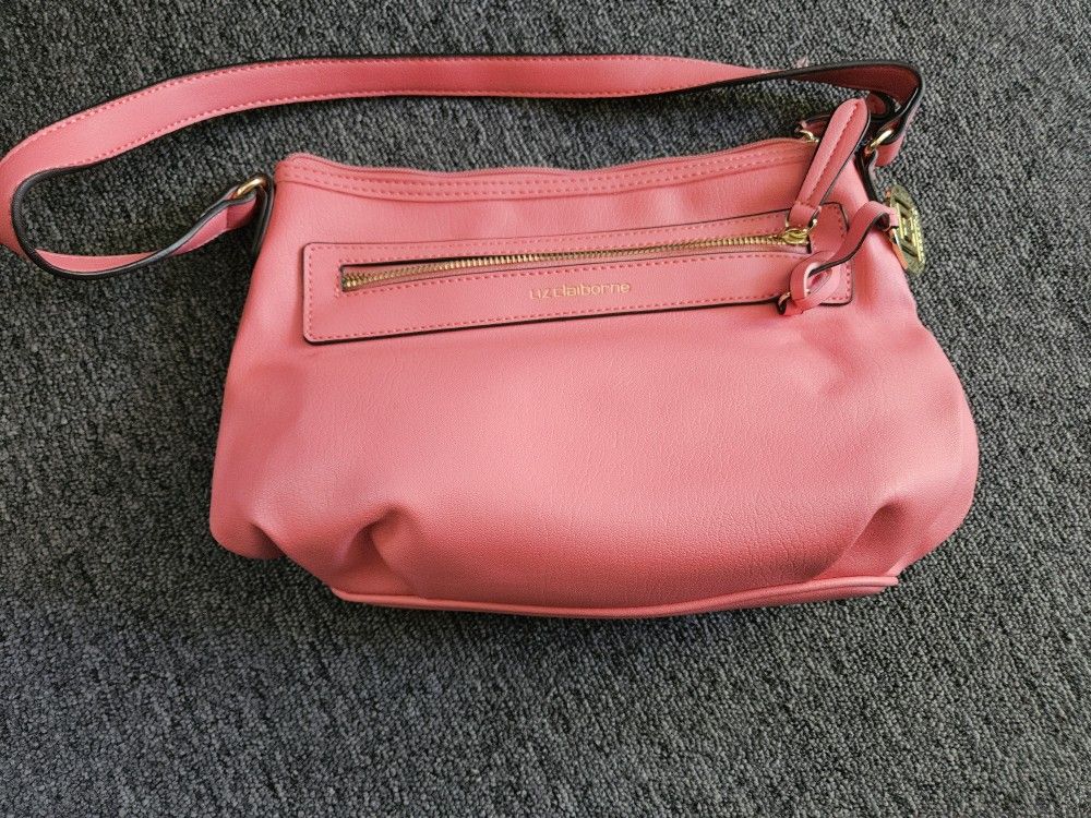 Coral Liz Claiborne Purse