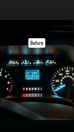 2015 - 2017 F150 king ranch platinum cluster upgrade