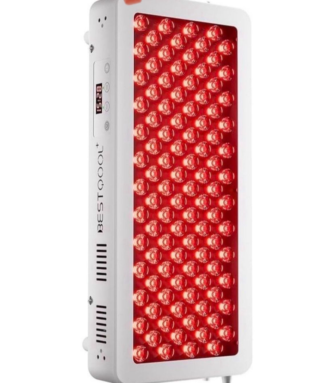 Bestqool Red Light Therapy Device for Body, Skin. Near Infrared Light Therapy, 100 Clinical Grade Dual Chip LEDs, 660nm 850nm High Power Red Light Pan