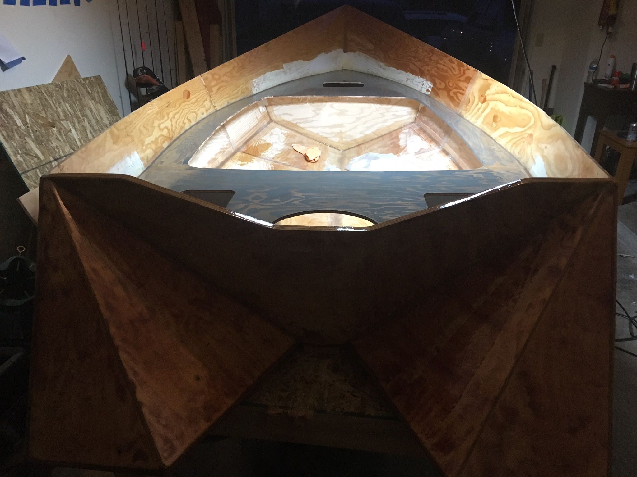 Boat 15 ft. Boat-DIY-Wood/Fiberglass