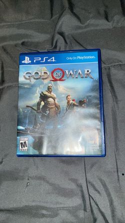 God of War PS4 Game w/ unscratched code for the PS5 version of the game