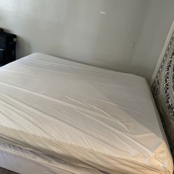 King Sized Mattress And Box Spring! Need Gone!