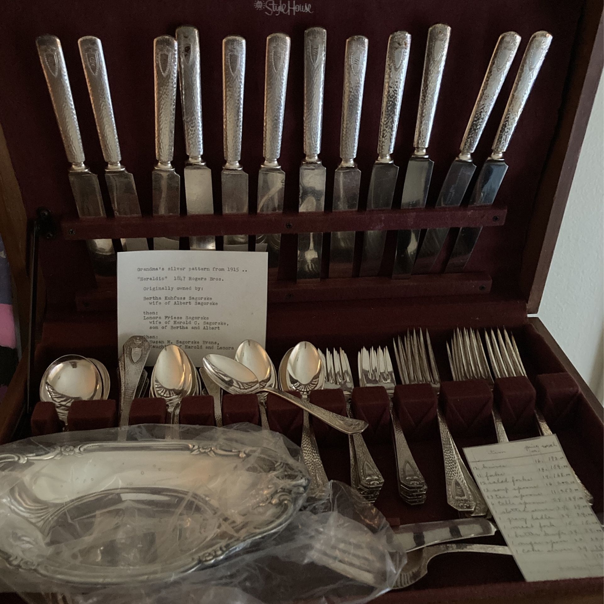 Style House Antique Silverware