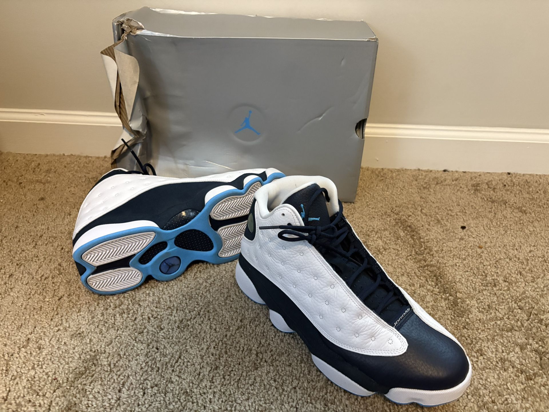 Jordan 13 Retro blue obsidian