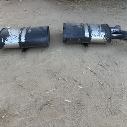 Corvette C5 Mufflers With Tips
