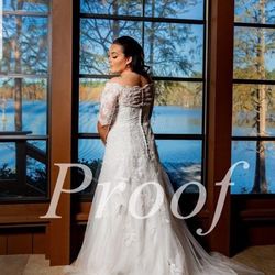 Jewel bridal gown