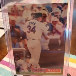 Nolan Ryan 1994 Topps Stadium Club Career Tribute Baseball Card 
