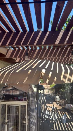 Patio umbrellas