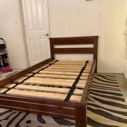 Twin XL Bed (real Wood) 