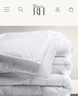 King Duvet Restoration Hardware