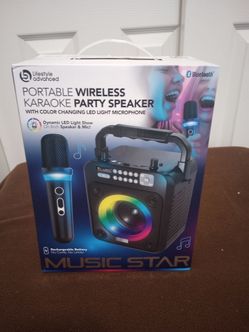 Lifestyle Advanced Music Star Karaoke Party Speaker