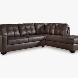 Henry Brown 2-Piece Sectional with Right Arm Facing Chaise