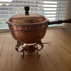Copper Fondue Pot