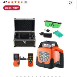 VEVOR Laser Level, 2000ft, 360 Degree Self Leveling Green Cross Line Laser