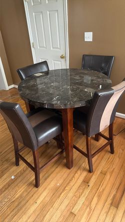 Dining Room Table Set 4 Chairs