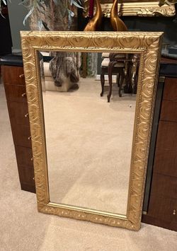 Beautiful Ornate Gold Mirror