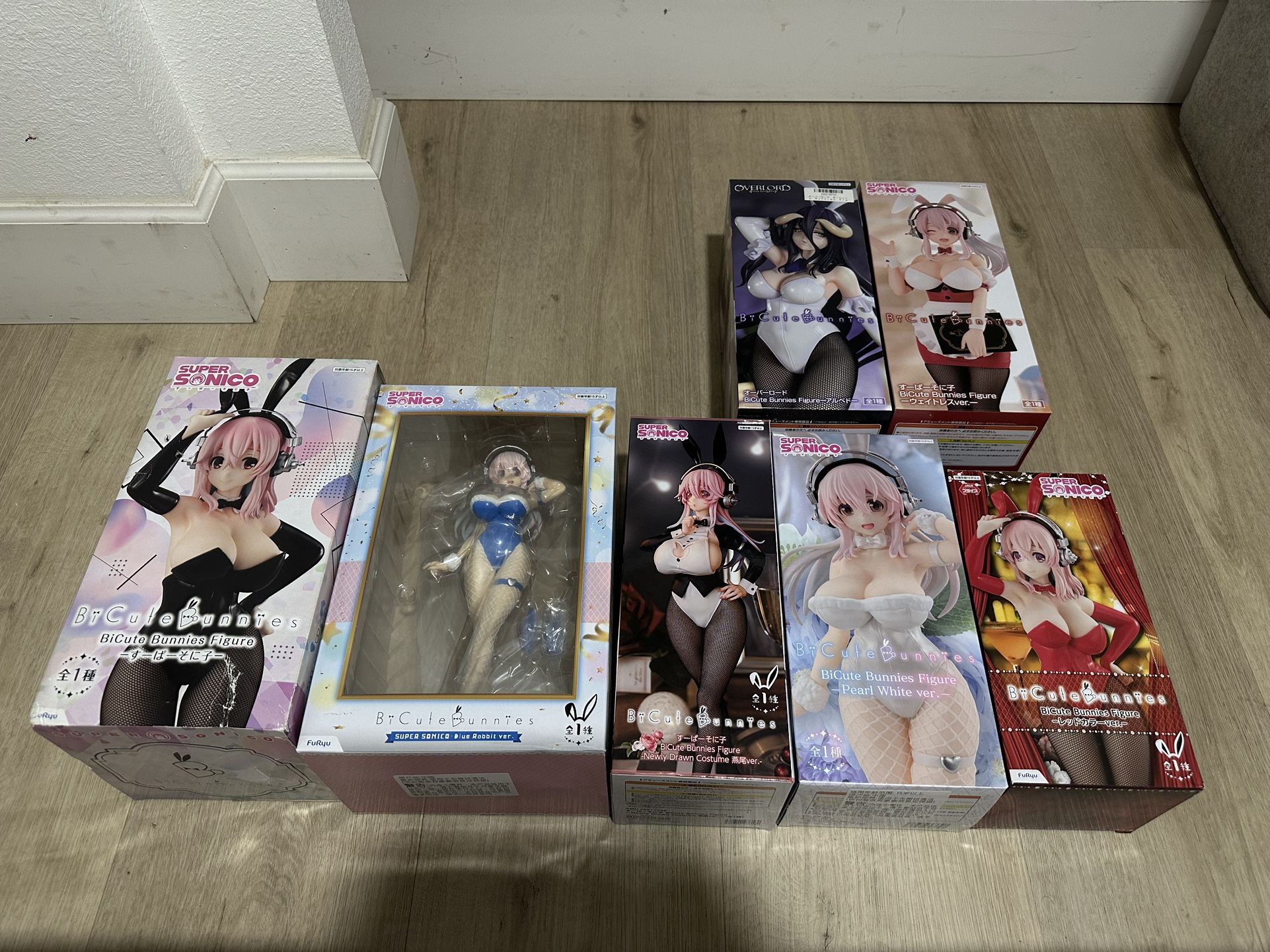 BiCute bunny Super Sonico figure FREEing Furyu
