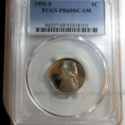 2002-S Jefferson Nickel PCGS Graded PR69