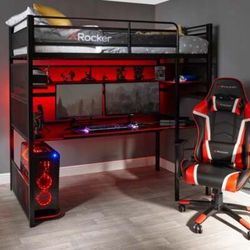 Rocker gaming bed