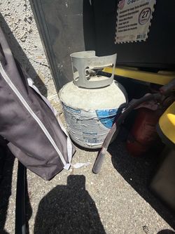 Used Propane Tank with Valve