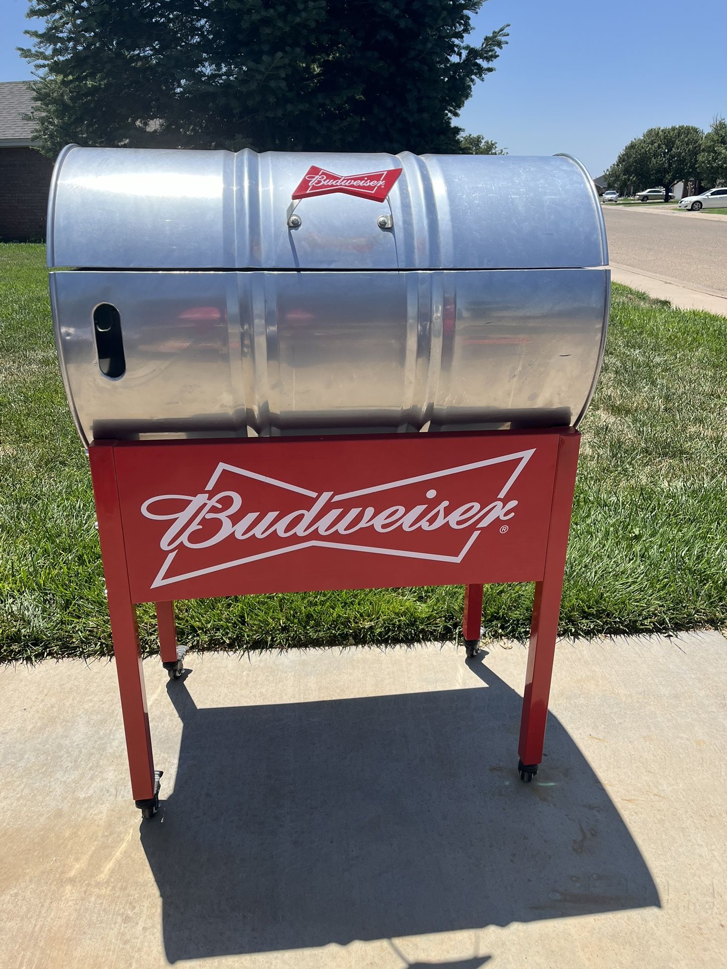 Budweiser Charcoal Grill for Sale in Curry County NM OfferUp