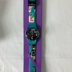Swatch Jean-Michel Basquiat Ishtar watch