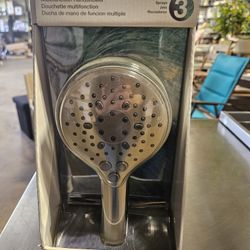 Kohler Magnetic Docking Prosecco Multifunction Handheld Shower Head (Brushed Nickel)