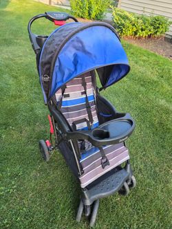 Baby stroller.