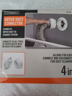 DRYER DUCT CONNECTOR