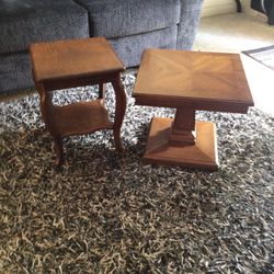 ANTIQUE  END TABLES VERY BEAUTIFUL TABLE 