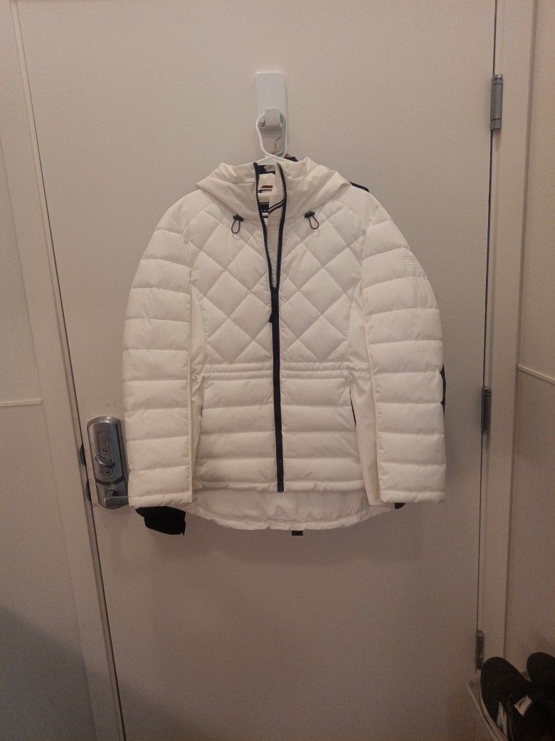 Women's Tommy Hilfiger Jacket Brand New Okay White Et It Will Go Fast So Hurry Up Don't Wait