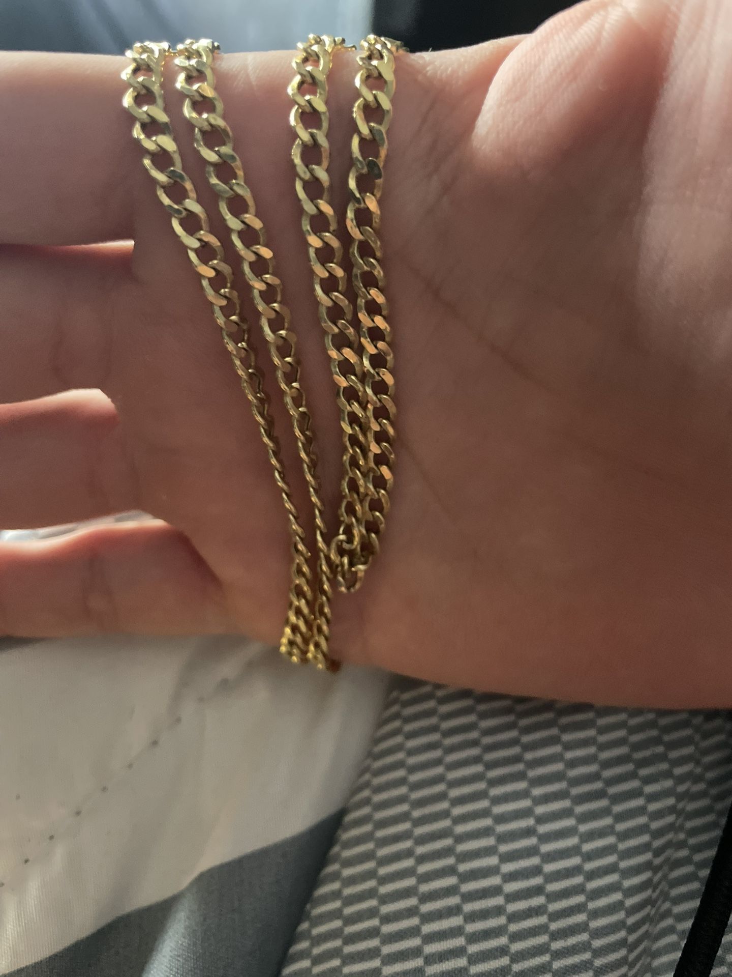 Gold Chain Cuban Link