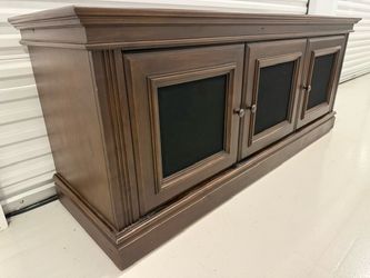 Beautiful Large Wood Credenza / Sideboard – Solid & Heavy – $475 OBO