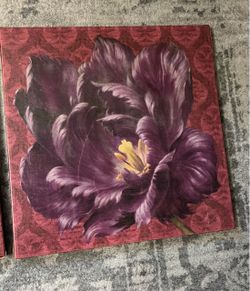Floral Canvas Art