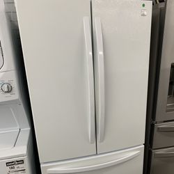 Kenmore French Door In White Apartment Size Used