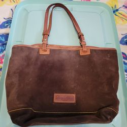 Dooney&Bourke Suede Leather Tote