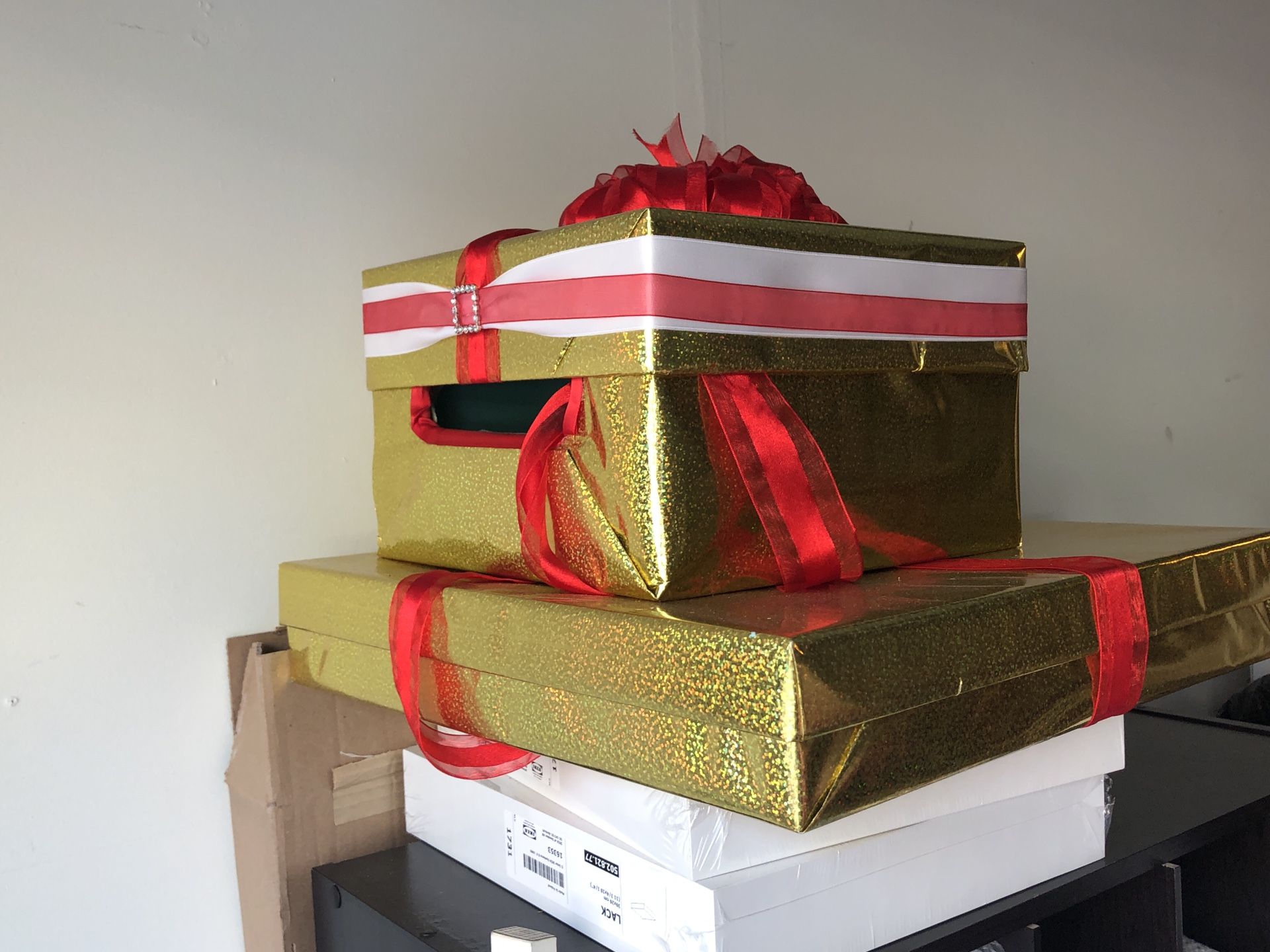 Gift card party box