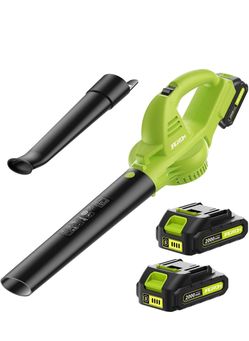 Leaf Blower Cordless with 2.0Ah Battery & Charger, 130MPH 180CFM High Speed
