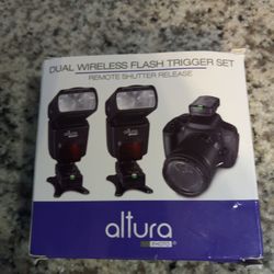 Dual Wireless Flash Trigger Set - For Canon (Flashes not included)