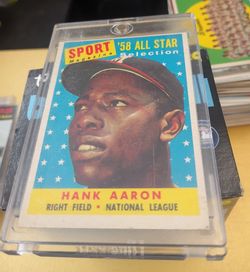 1958 Topps Hank Aaron All-Star card (#488)