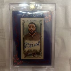 DJ Khaled Autograph “Allen And Ginter 2025” (FIRST EVER OFFICIAL SIGNED CARD) /99